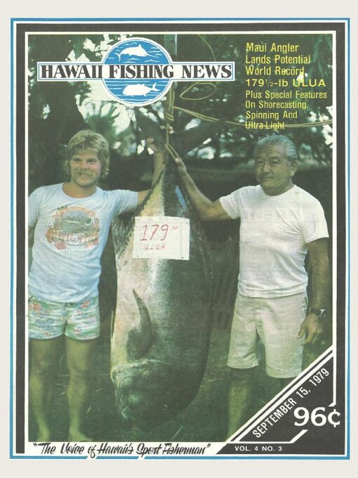 Title details for Hawaii Fishing News by Hawaii Fishing News, LLC - Available